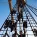 Coast Guard Officer Candidates learn seamanship skills aboard USCGC Eagle