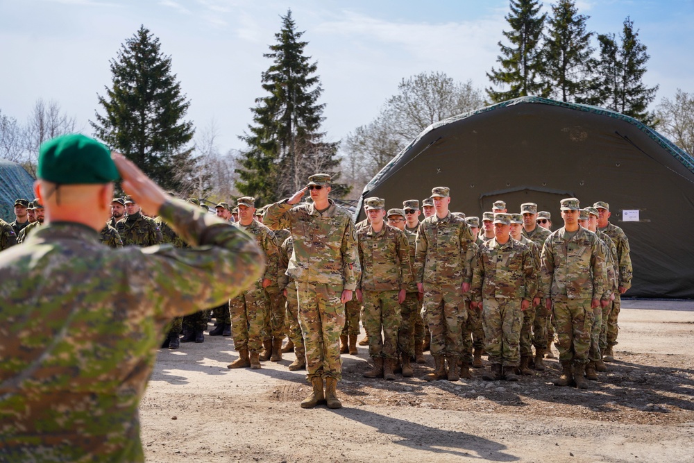 Indiana Guardsmen participate in opening ceremony of Toxic Lance 2023