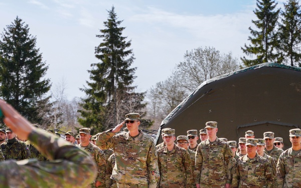 Indiana Guardsmen participate in opening ceremony of Toxic Lance 2023