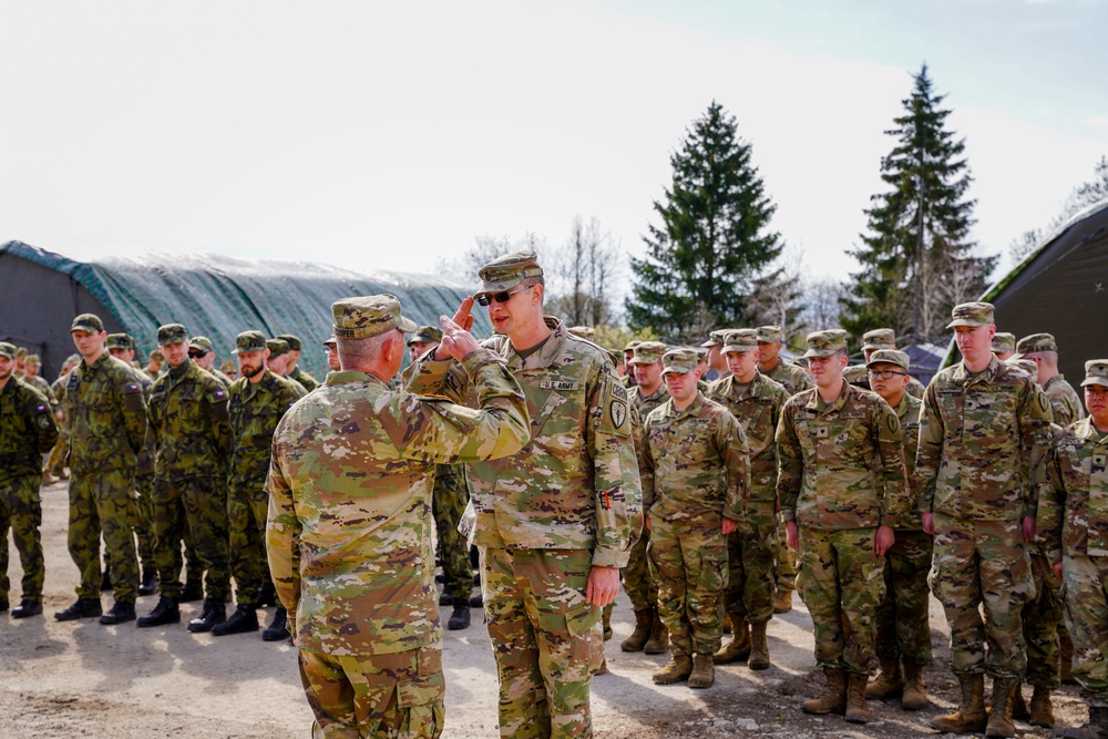 Indiana Guardsmen participate in opening ceremony of Toxic Lance 2023