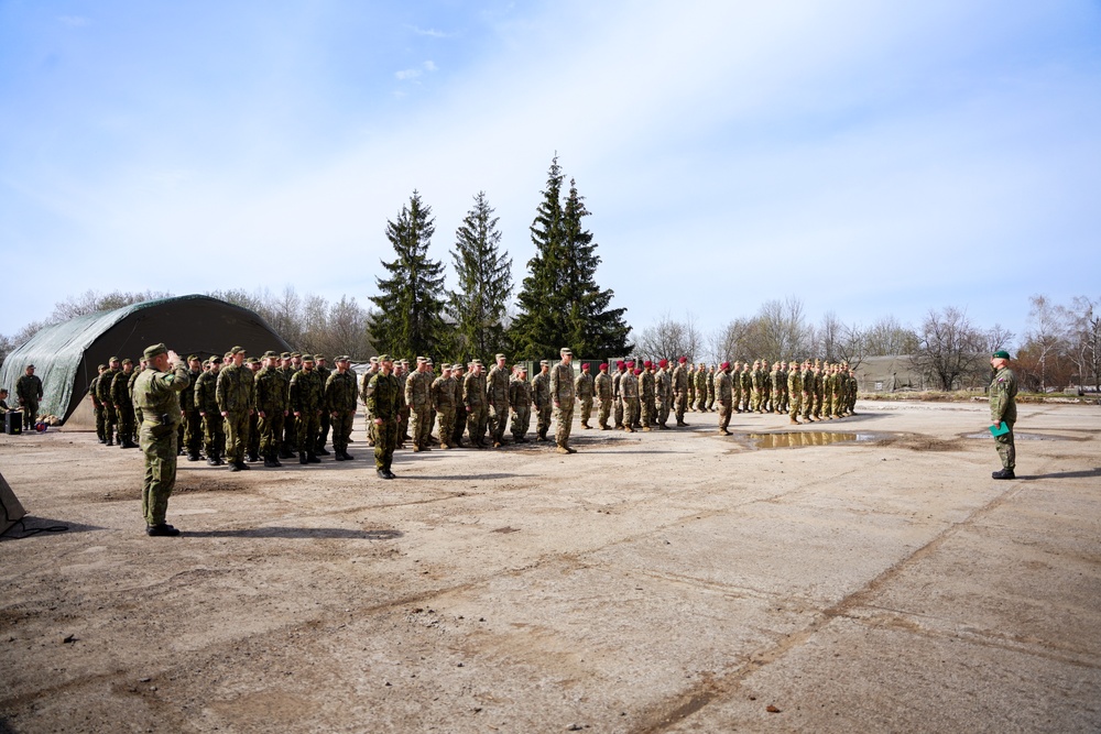 Indiana Guardsmen participate in opening ceremony of Toxic Lance 2023