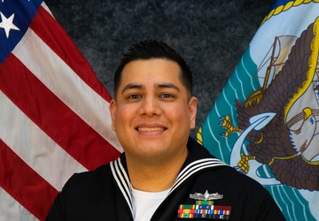 Junior Sailor of the Quarter: Yeoman 2nd Class Jesus Tapia