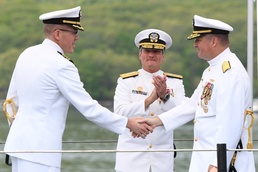 Undersea Warfighting Development Center (UWDC) holds change of command