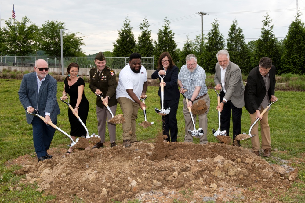 Officials break ground on K-25 Viewing Platform