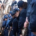 Coast Guard Cadets learn seamanship skills aboard USCGC Eagle