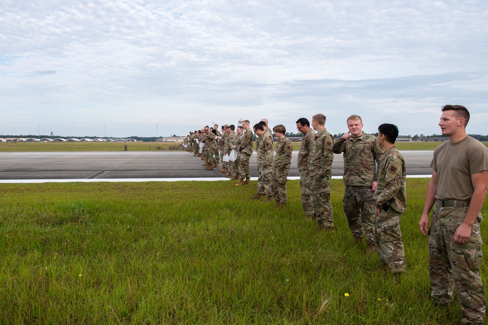Team Moody conducts annual FOD walk