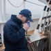 Coast Guard Cadets learn seamanship skills aboard USCGC Eagle