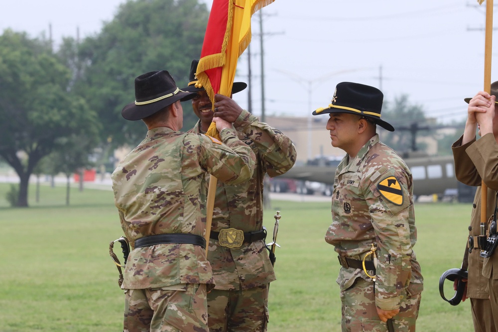 Command Sgt. Maj. Jackson Assumption of Responsibility