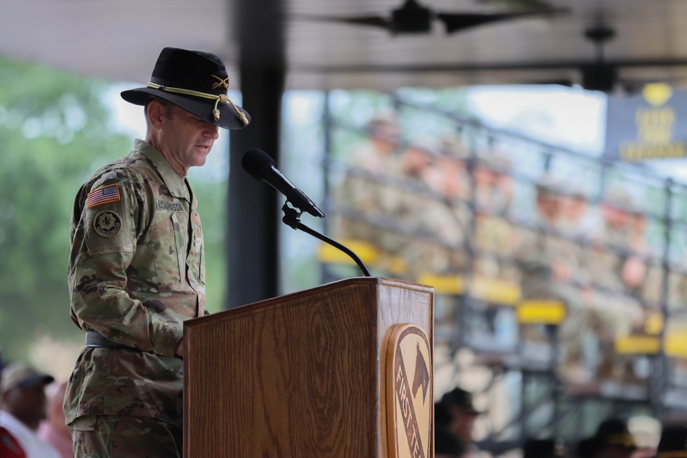 Command Sgt. Maj. Jackson Assumption of Responsibility