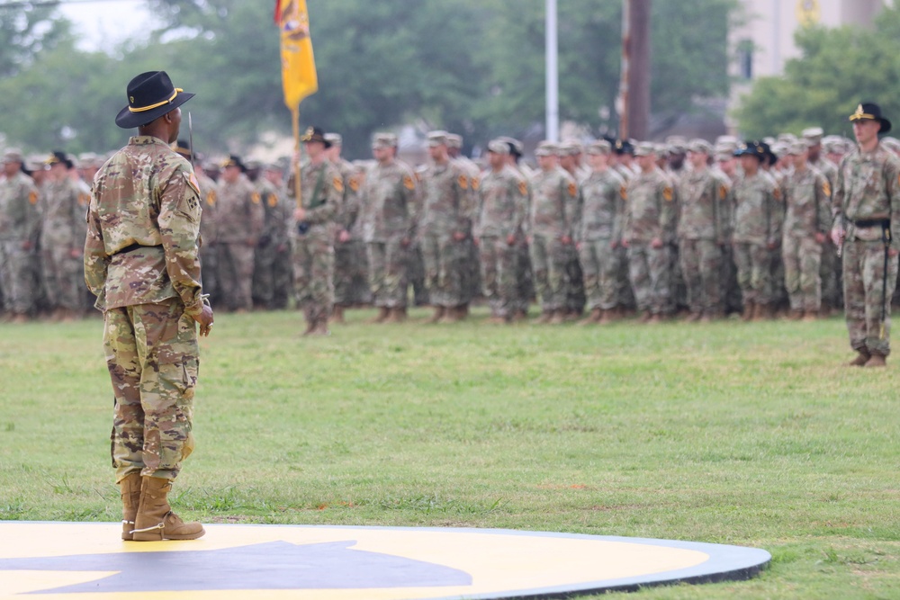 Command Sgt. Maj. Jackson Assumption of Responsibility