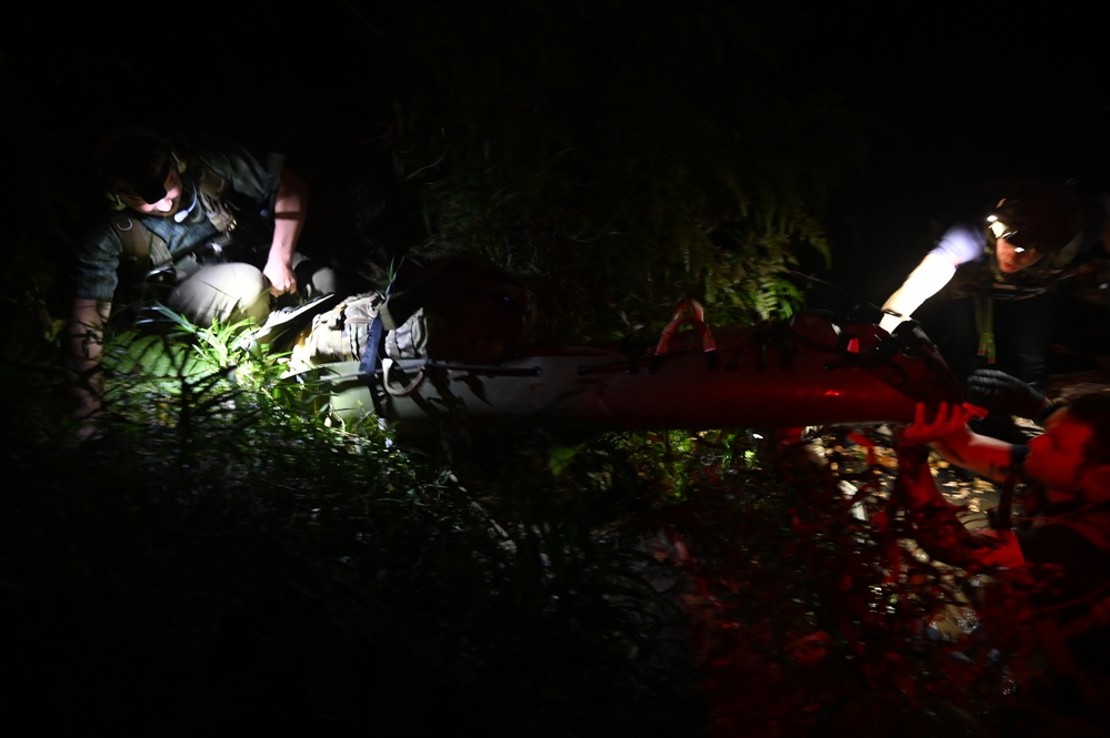 Emerald Warrior: Medical Scenario and Med Evac at El Yunque