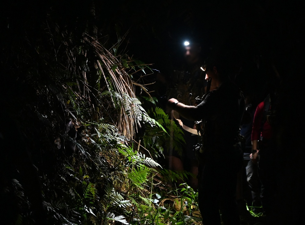 Emerald Warrior: Medical Scenario and Med Evac at El Yunque