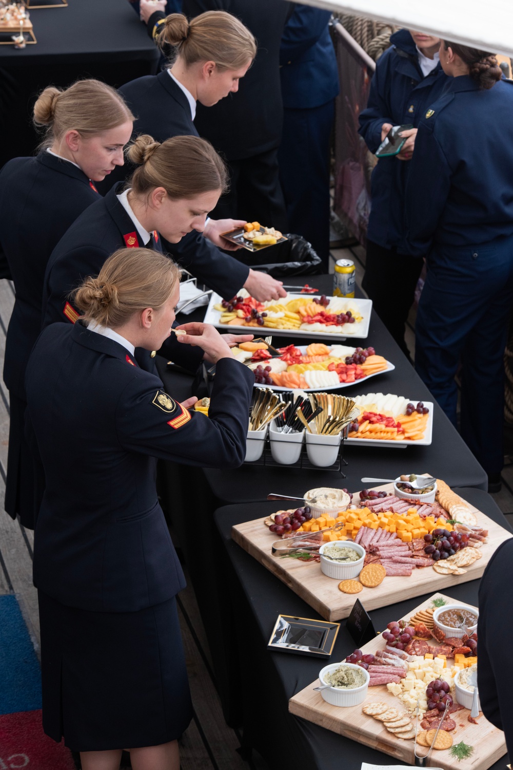 USCGC Eagle hosts reception in Den Helder, the Netherlands