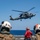 Helicopter Lands On Flight Deck