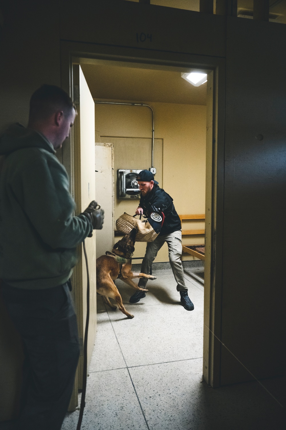 Wright-Patt military working dog and handler participate in Guardian Response 23