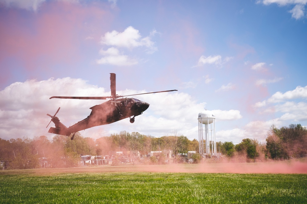 Wright-Patt military working dog and handler participate in Guardian Response 23