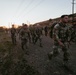 Washington Guardsmen step off with ROTC candidates at Norwegian Foot March