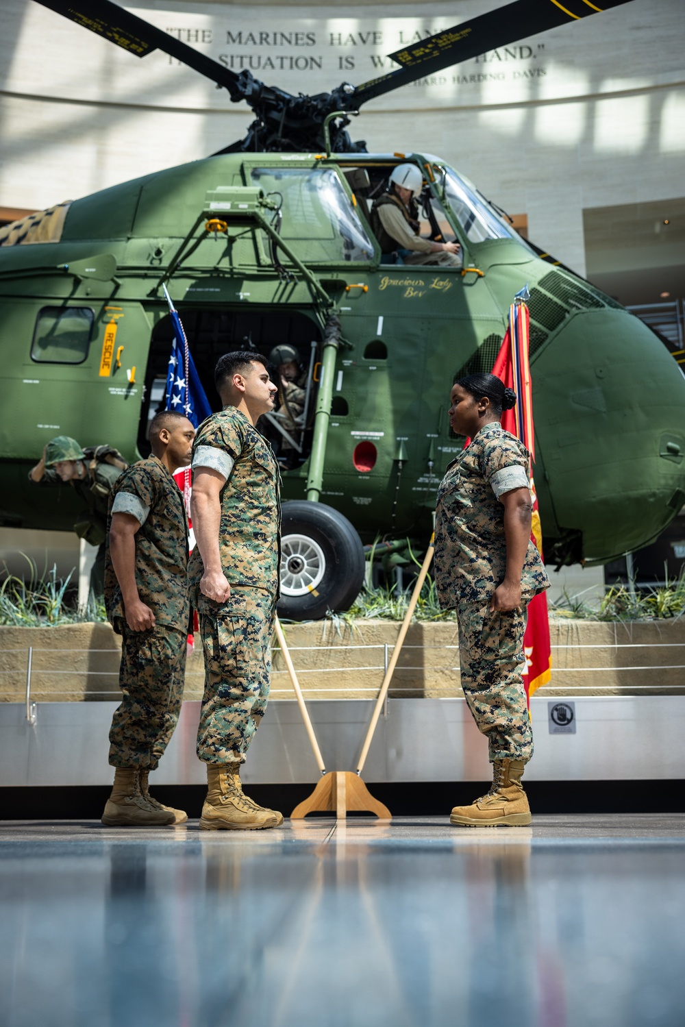 Gunnery Sergeant Tequonta Hollins Retirement Ceremony