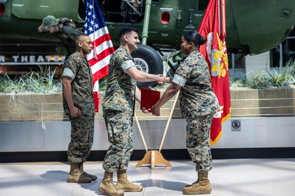 Gunnery Sergeant Tequonta Hollins Retirement Ceremony