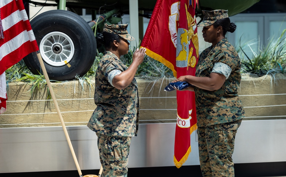 Gunnery Sergeant Tequonta Hollins Retirement Ceremony