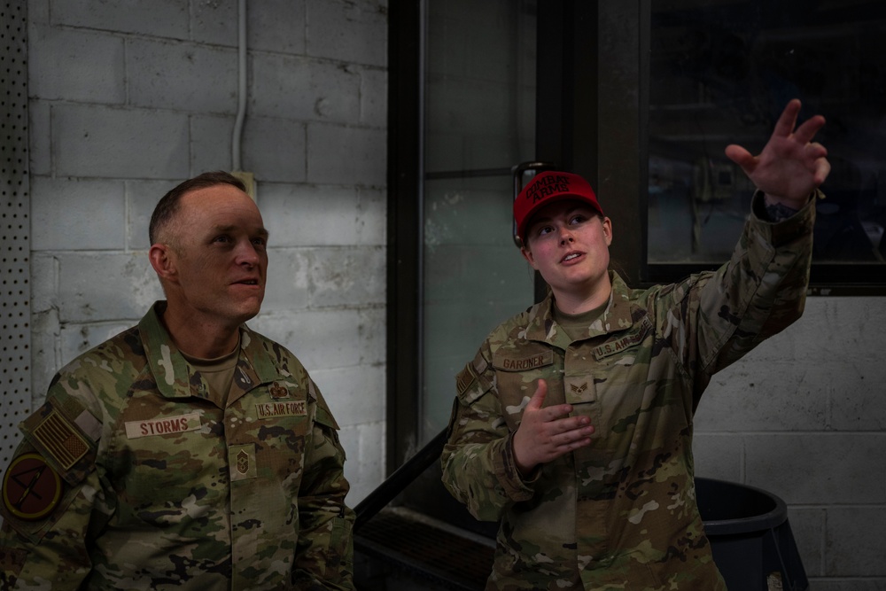 ACC Command Chief visits SJAFB