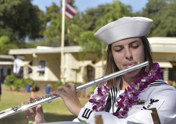 "Tradewinds" Performs During Purple Up Day