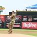 132d Wing Airmen honored during Iowa Cubs game