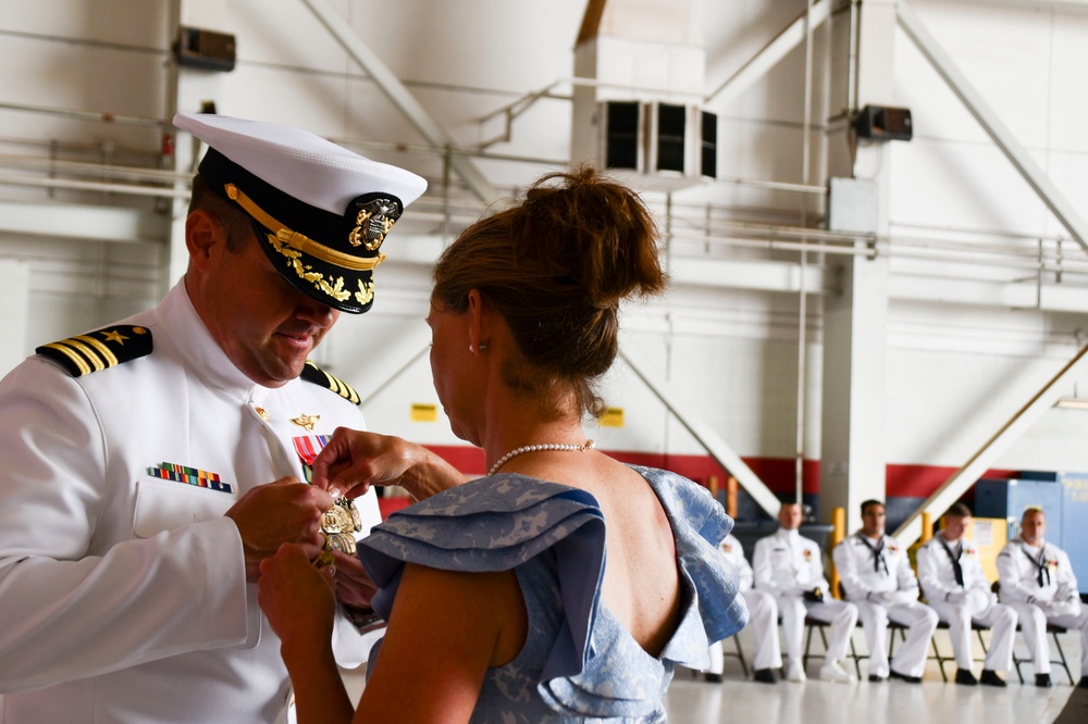 VQ3 Holds Change of Command