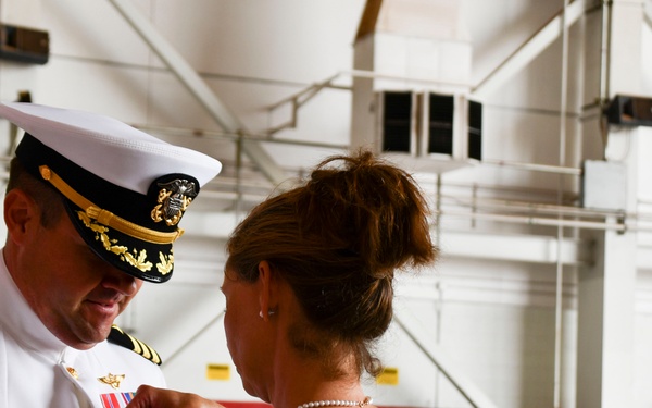 VQ3 Holds Change of Command