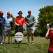 Team Dover, Central Delaware Chamber of Commerce leaders tee off during Bluesuiters Golf Tournament