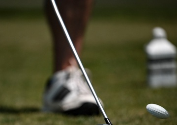 Team Dover, Central Delaware Chamber of Commerce leaders tee off during Bluesuiters Golf Tournament