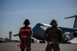 Travis AFB conducts a maximum generation readiness event demonstrating warfighting capabilities