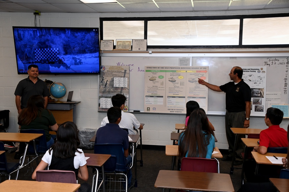 YPG engineers talk careers with local students