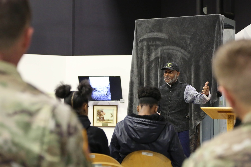 Black History Month; Prof. Essex Garner Painting Reveal