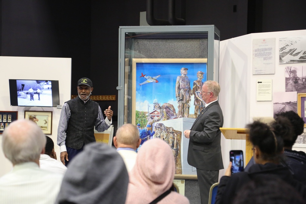 Black History Month; Prof. Essex Garner Painting Reveal