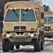 Convoy for Spartan Warrior IV Exercise training at Fort McCoy