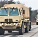 Convoy for Spartan Warrior IV Exercise training at Fort McCoy