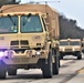 Convoy for Spartan Warrior IV Exercise training at Fort McCoy