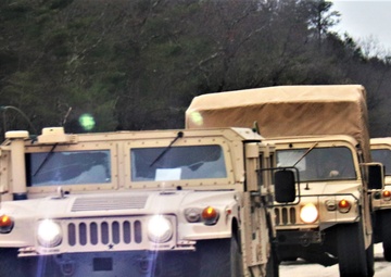 Photo Story: Convoy for Spartan Warrior IV Exercise training at Fort McCoy
