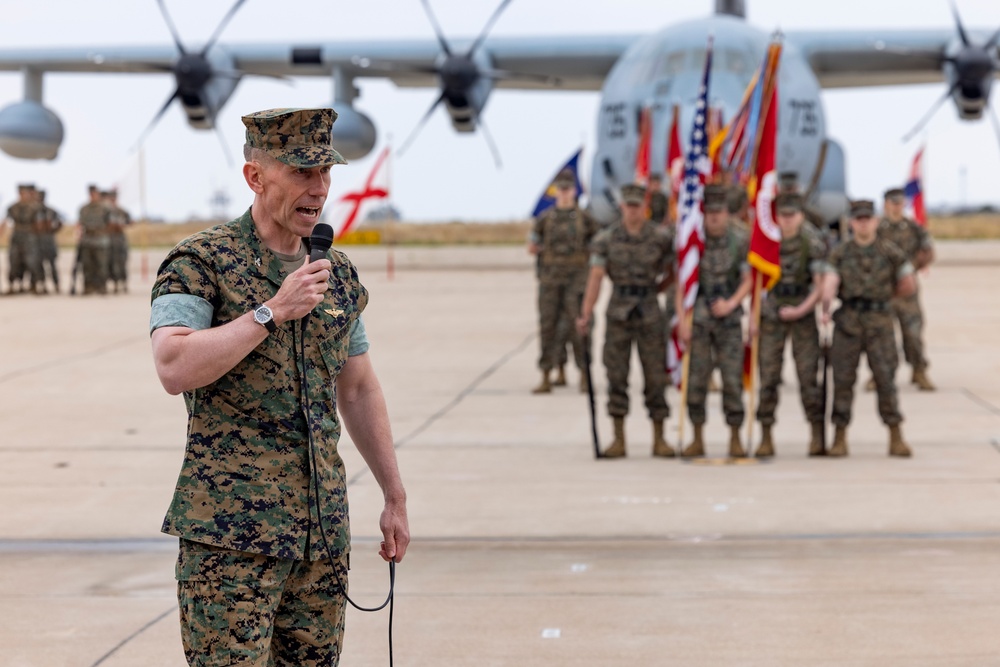 MAG-11 Change of Command