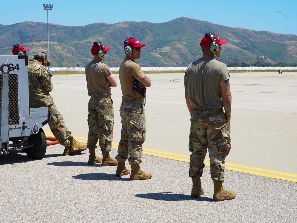 MAFFS training takes place on Channel Islands Air National Guard Station