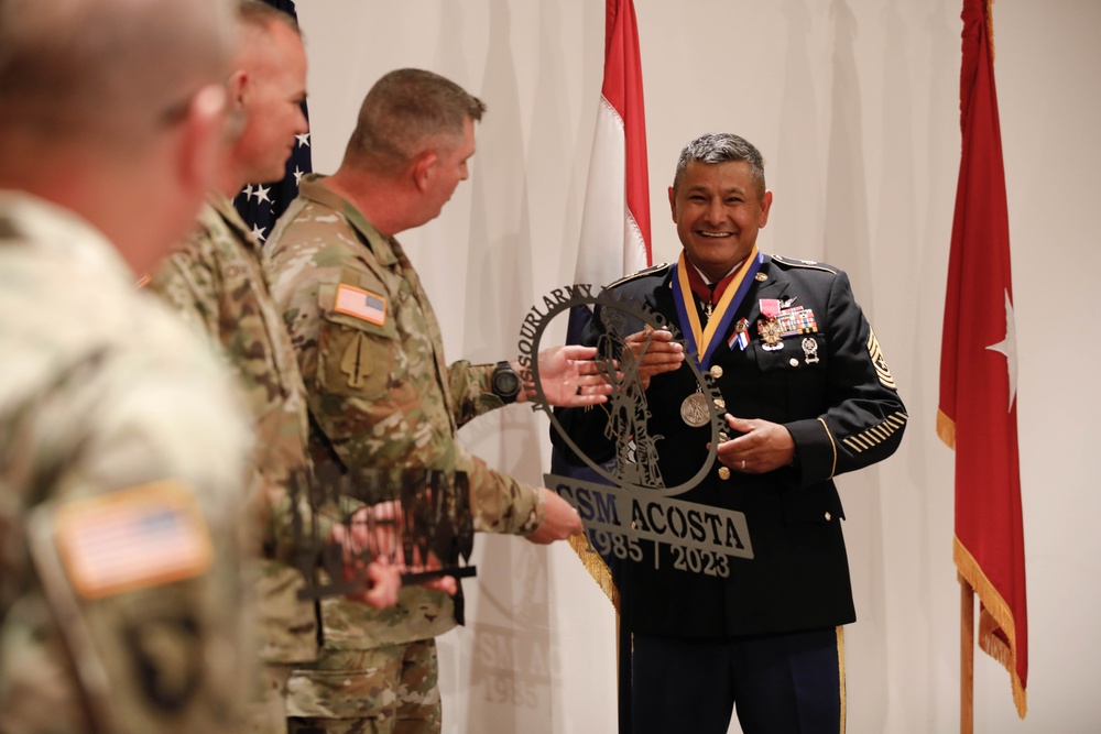 Command Sgt. Maj. Acosta’s Retirement