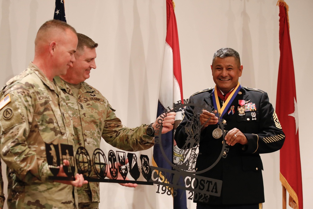 Command Sgt. Maj. Acosta’s Retirement