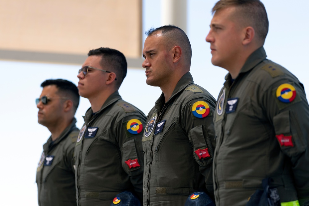 Colombian Air Force arrives at Davis-Monthan AFB, RF-R 23-1