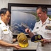 Commander, Task Force 70 Conducts Flag Talks with JMSDF