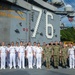 Commander, Task Force 70 Conducts Flag Talks with JMSDF