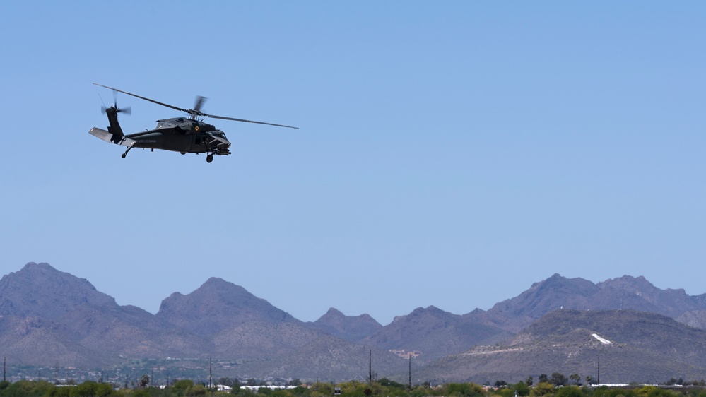 Colombian Air Force conducts orientation flight during Red Flag-Rescue 23-1