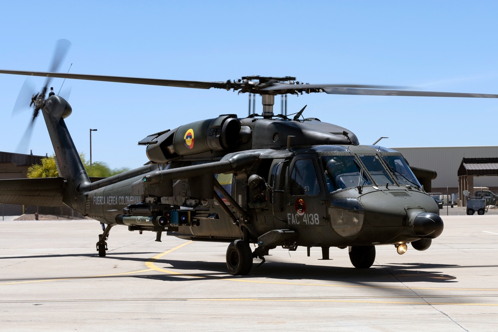 Colombian Air Force conducts orientation flight during Red Flag-Rescue 23-1