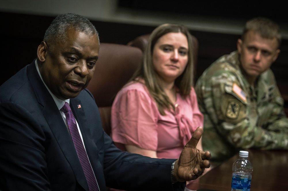 SECDEF Visits Fort Bragg and Fayetteville State University, N.C.