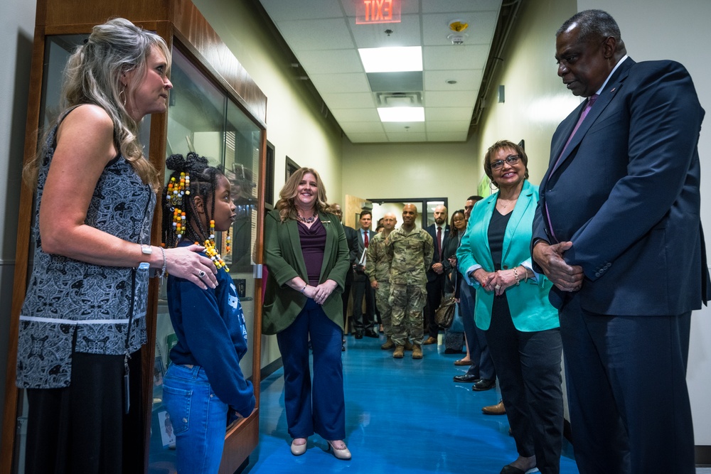 SECDEF Visits Fort Bragg and Fayetteville State University, N.C.